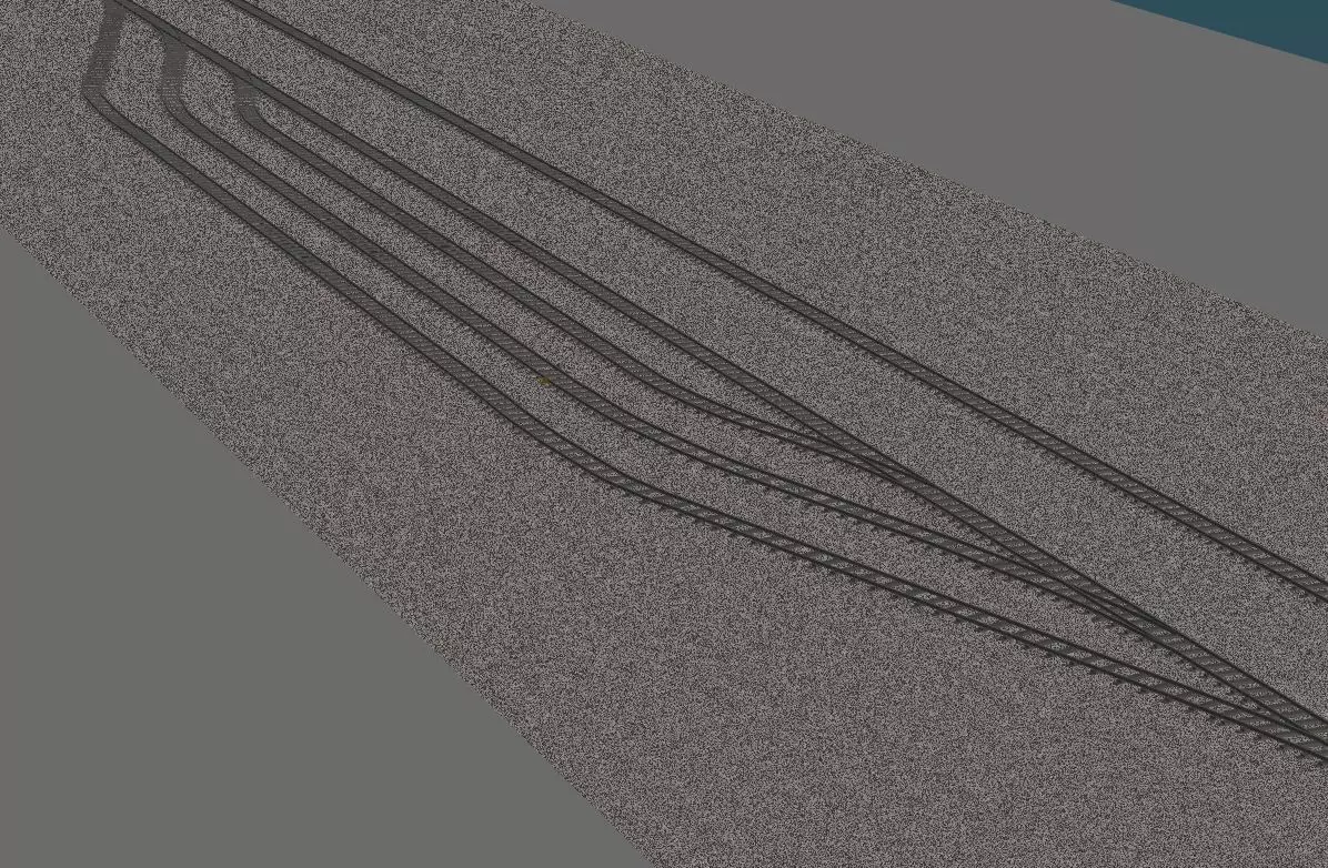 railway base Free low-poly 3D model