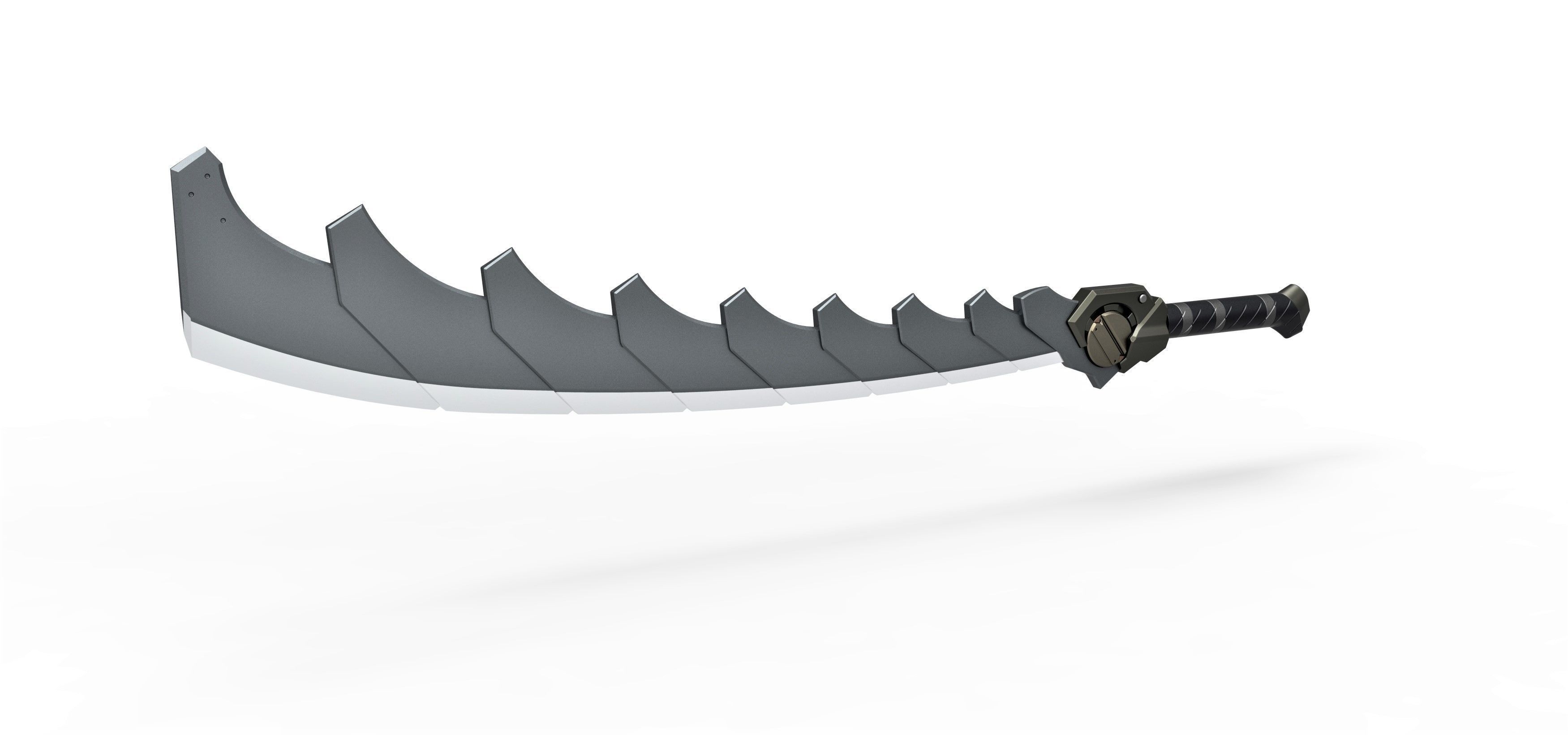 Super composite sword from the game Shadow Fight 2 3D print model_1
