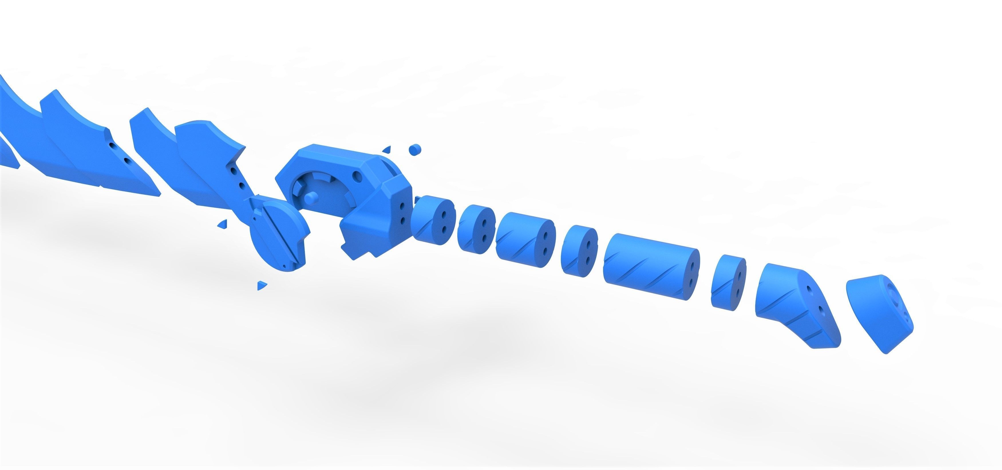 Super composite sword from the game Shadow Fight 2 3D print model_20