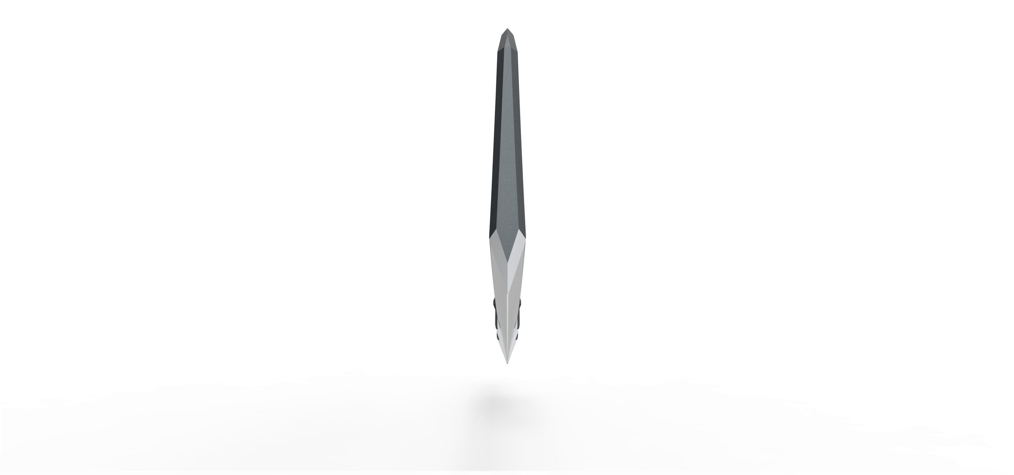 Super composite sword from the game Shadow Fight 2 3D print model_4