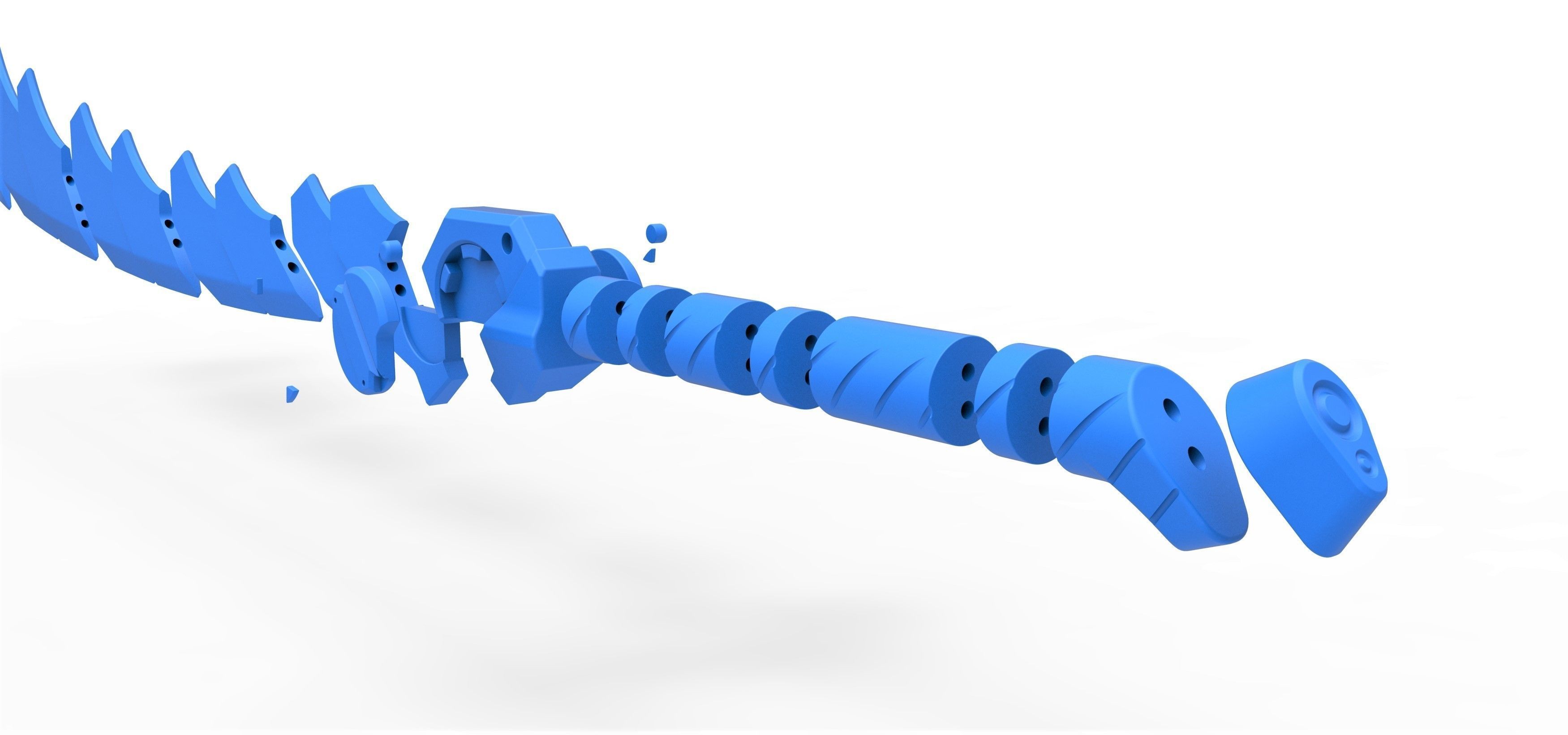 Super composite sword from the game Shadow Fight 2 3D print model_21