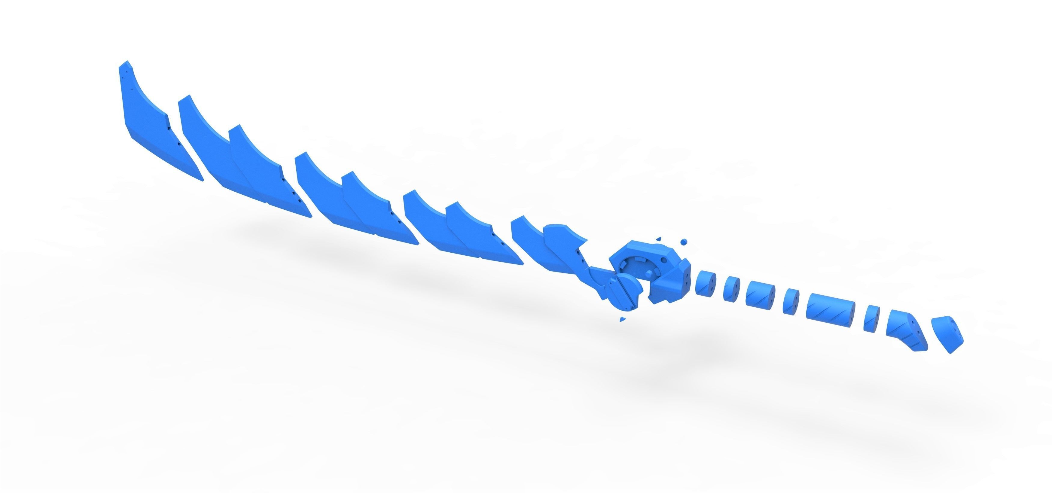 Super composite sword from the game Shadow Fight 2 3D print model_19