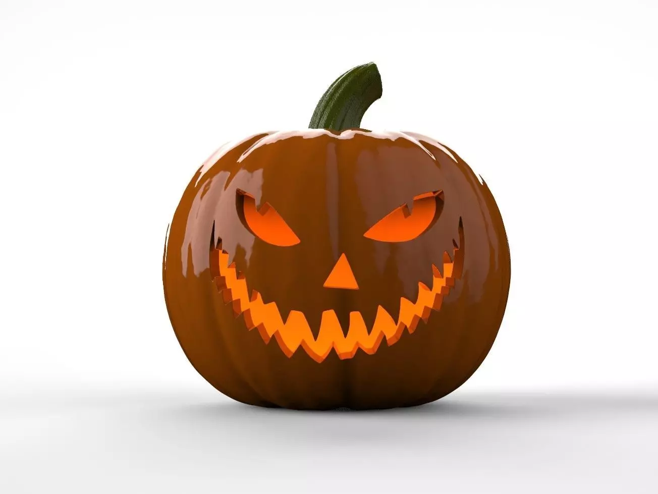 Cheshire Cat Jack O Lantern Pumpkin 3D print model