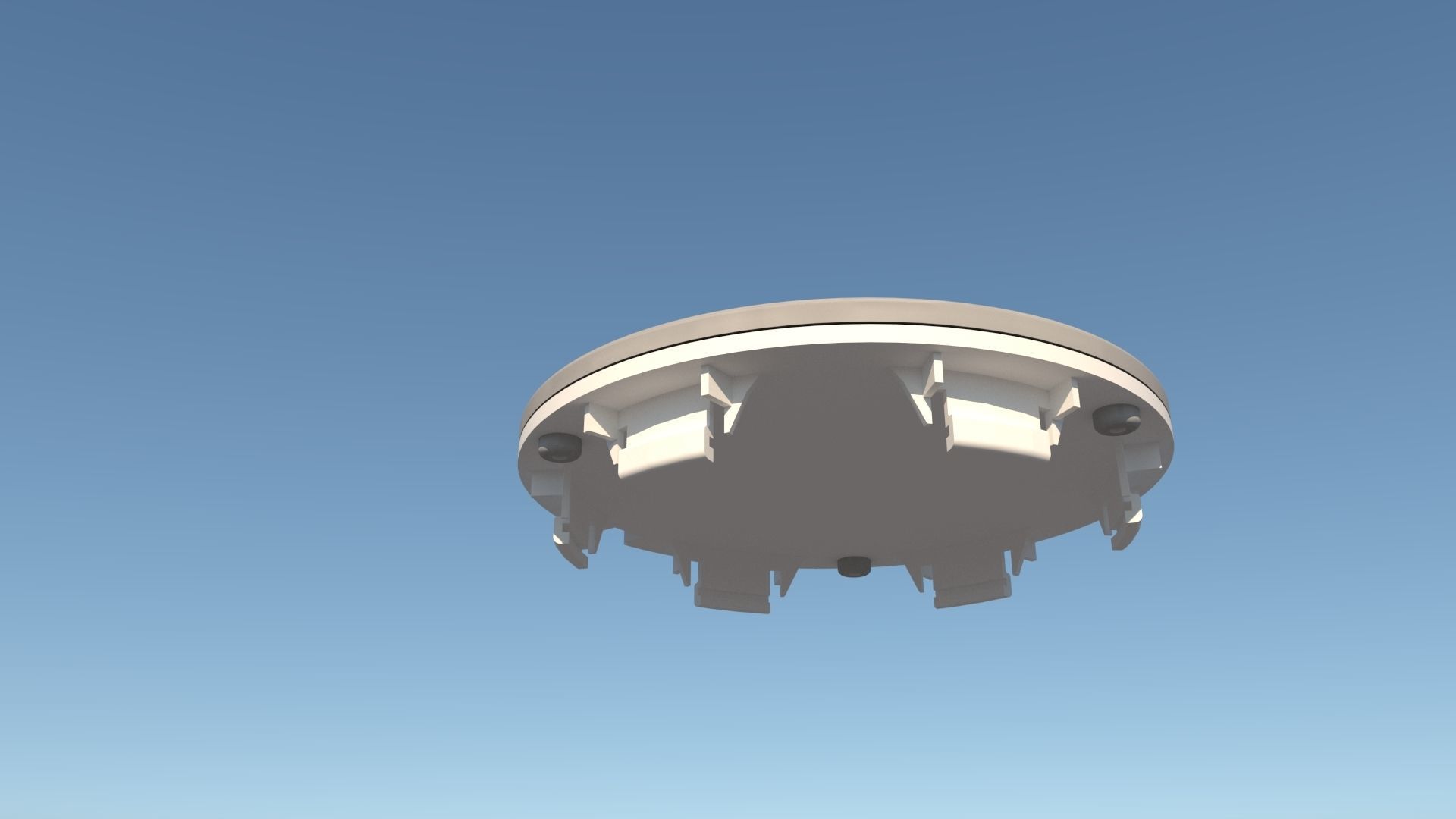 Toyota Centrury wheel cap 2nd generation 3D print model_1