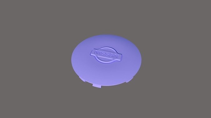 nissan primera p10 wheel cap 3D print model