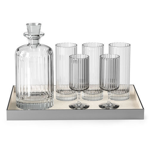 Glass set by Richard Brendon  3D model