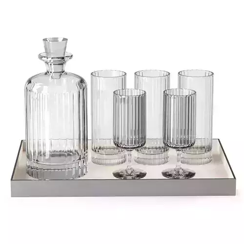 Glass set by Richard Brendon 