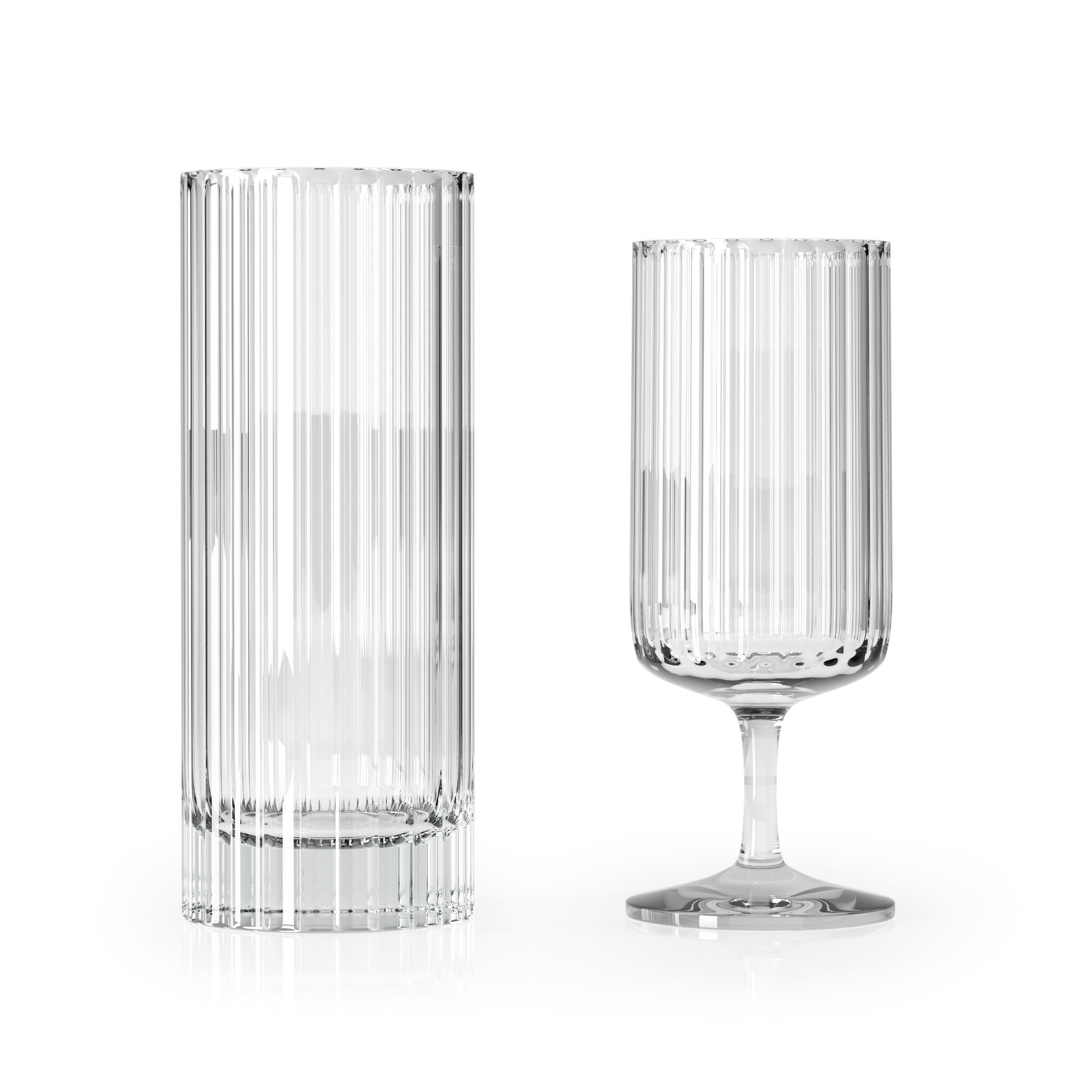 Glass set by Richard Brendon  3D model_3