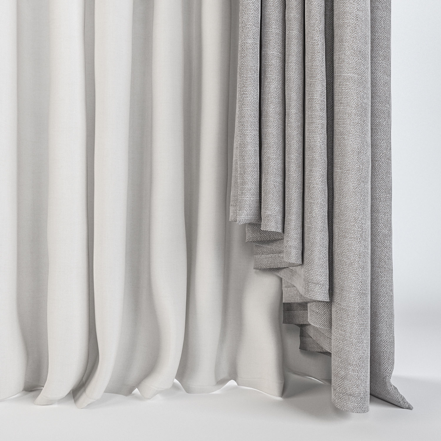 Curtain 36 3D model_2