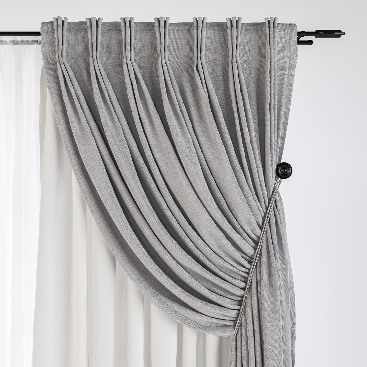 Curtain 36 3D model_1