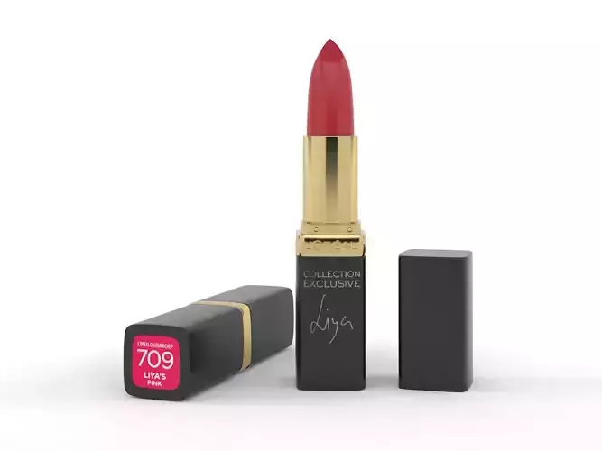 Loreal Paris Colour Riche Collection Exclusive Lipstick 3D model