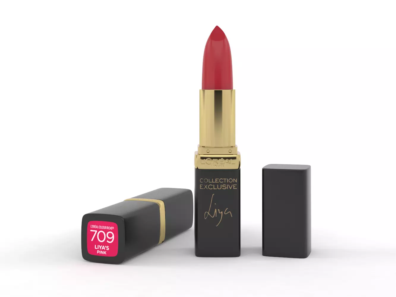Loreal Paris Colour Riche Collection Exclusive Lipstick 3D model_0