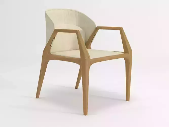 Scall Chair  With Arm
