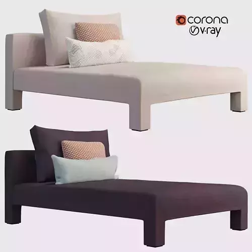 Mod daybed 3D model