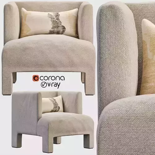 Mod chair 3D model