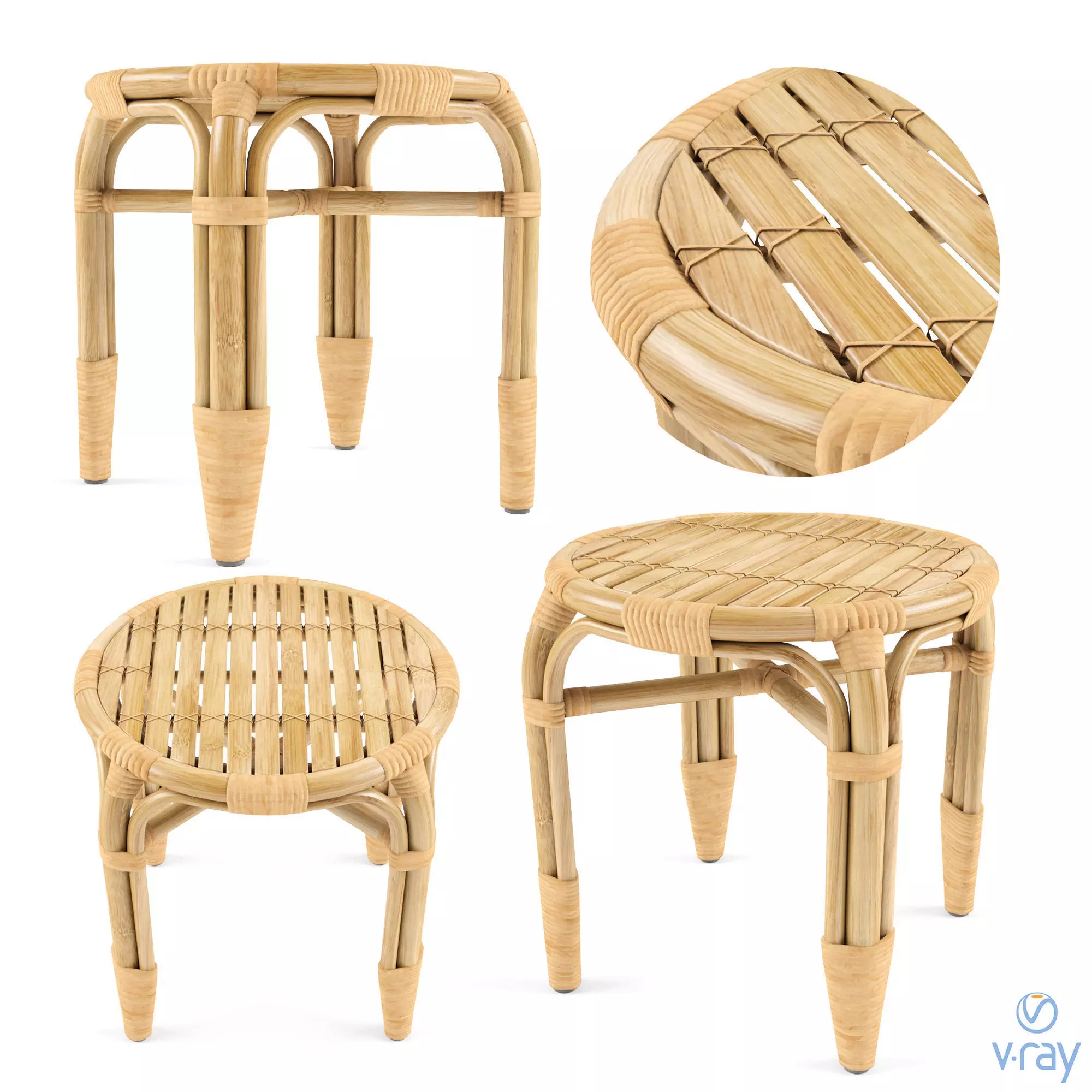 MASTHOLMEN Side table ikea 3D model_0