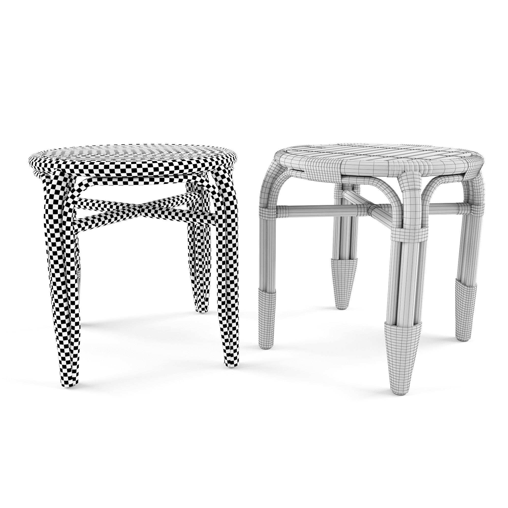 MASTHOLMEN Side table ikea 3D model_5