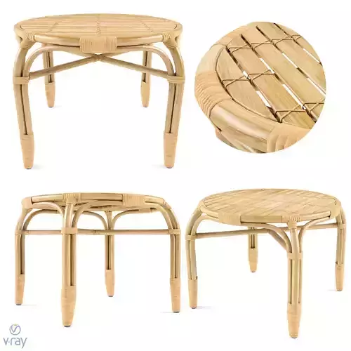 MASTHOLMEN Coffee Table Outdoor ikea 3D model