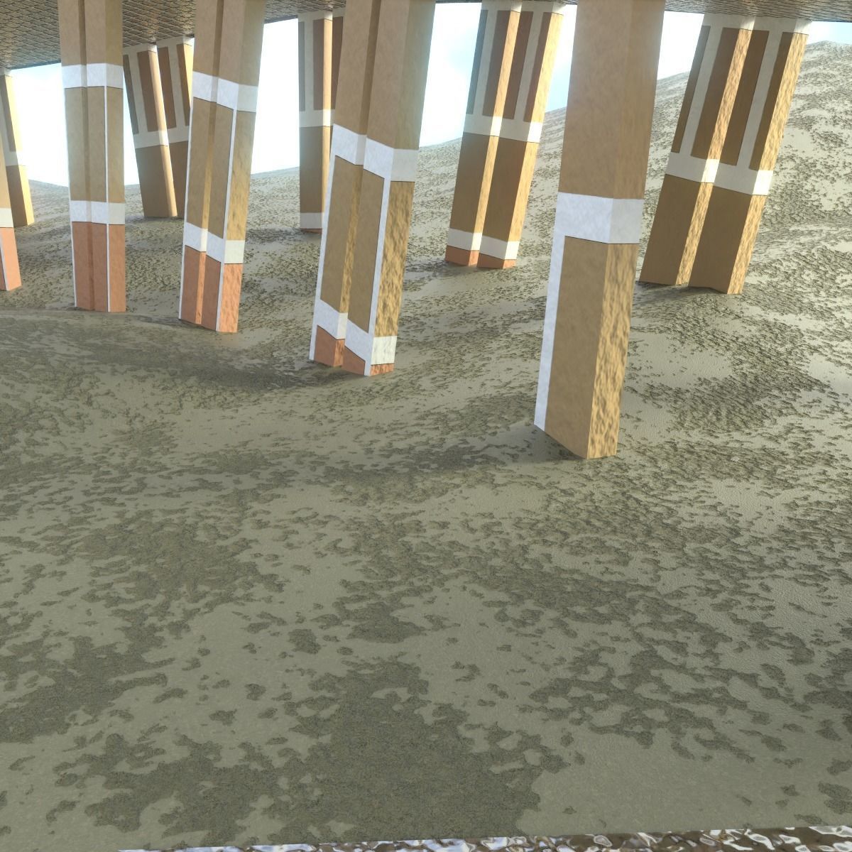 Bridge - Arch 3D model_5