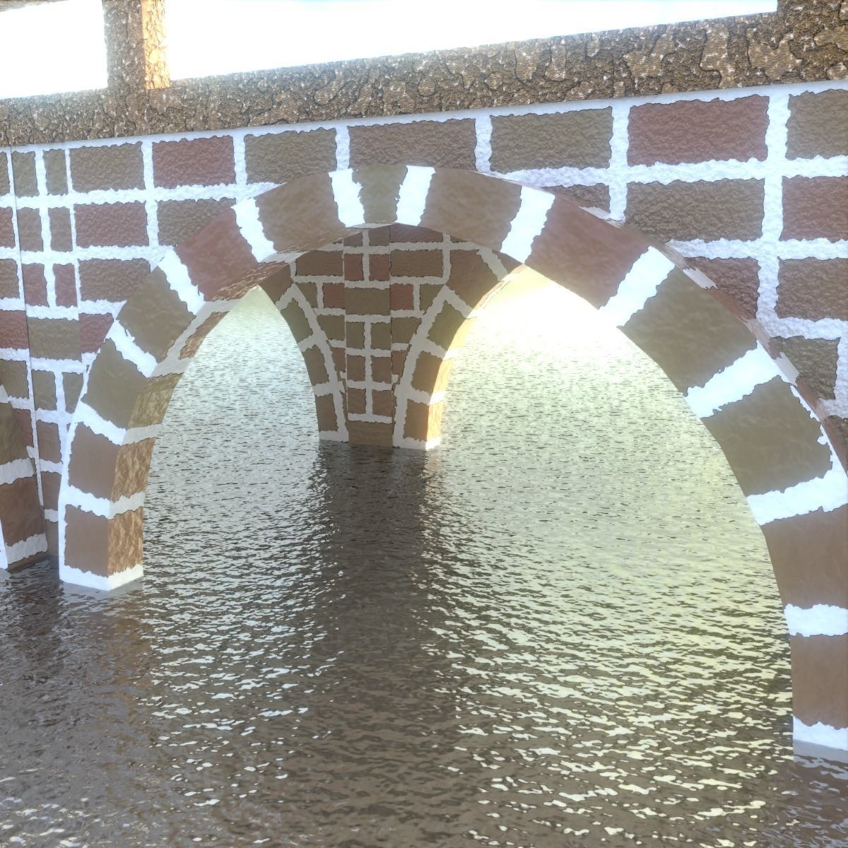 Bridge - Arch 3D model_1