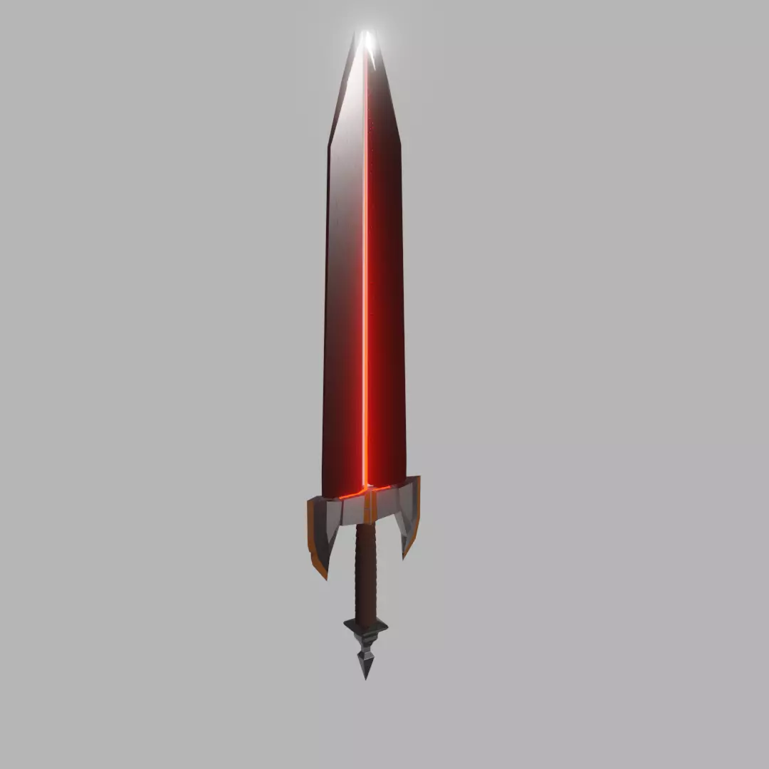Futuristic Sword Free 3D model