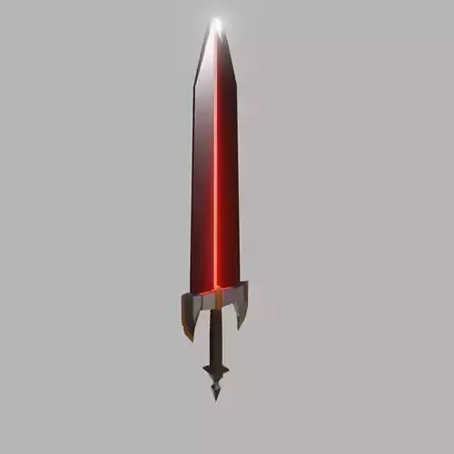 Futuristic Sword Free 3D model