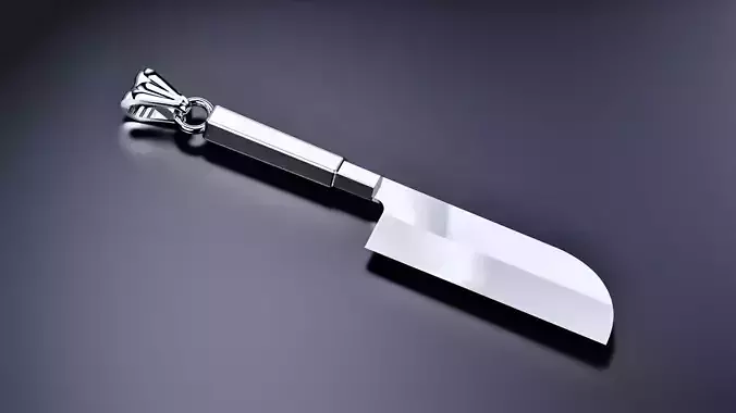 Japanese KAMAGATA Knife Pendant 
