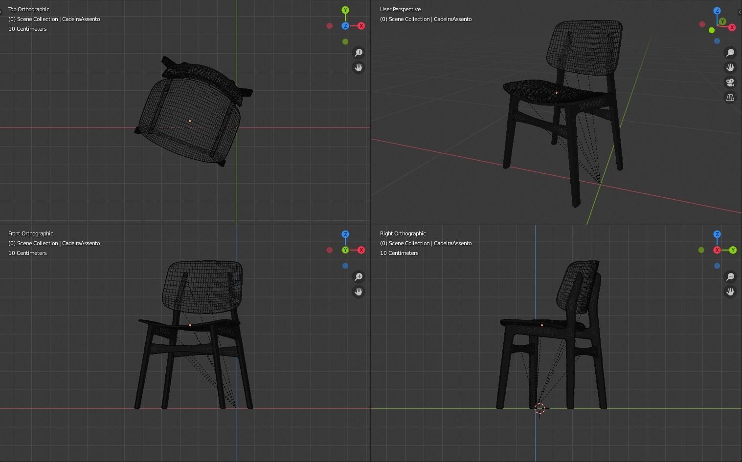 Soborg Chair Free 3D model_6