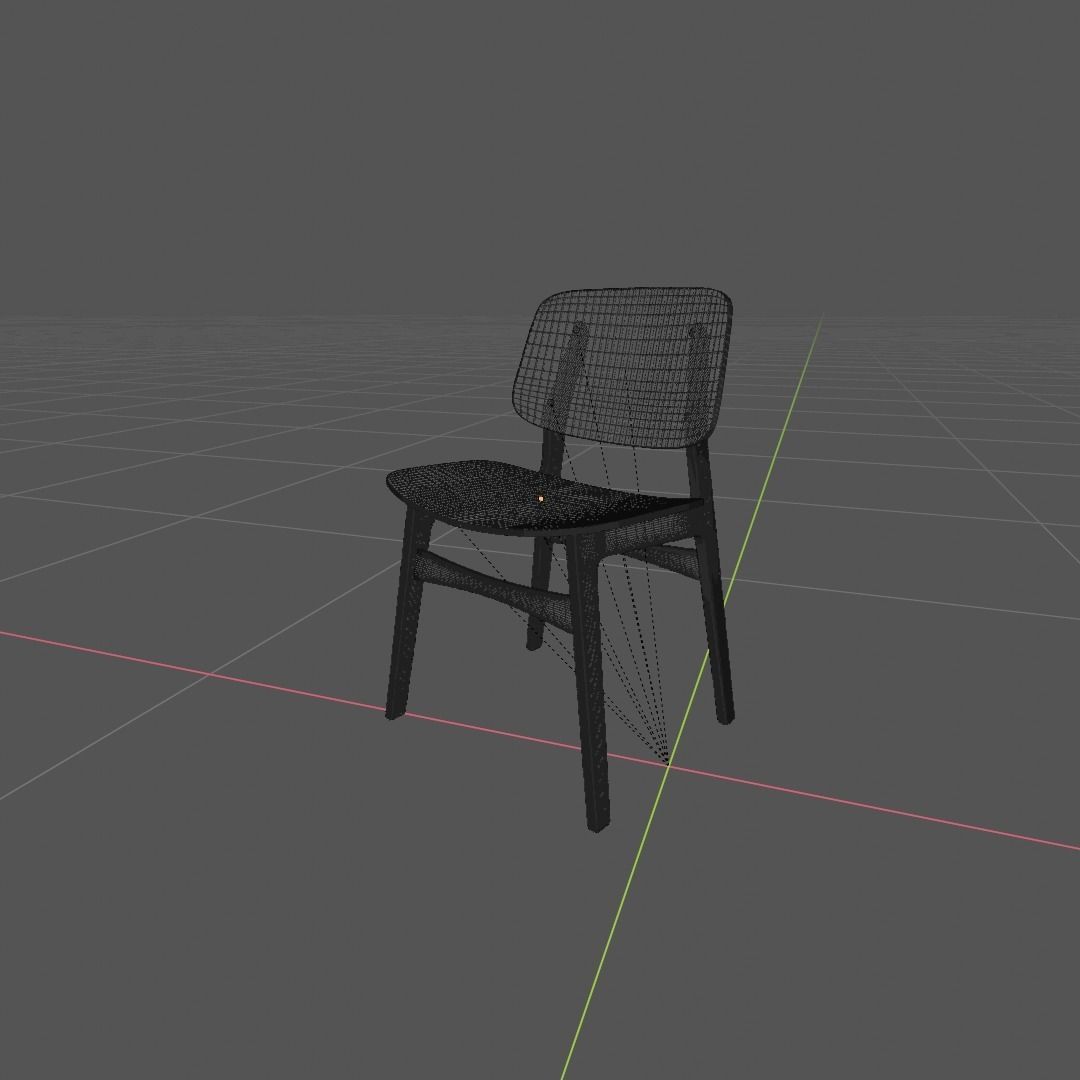 Soborg Chair Free 3D model_3