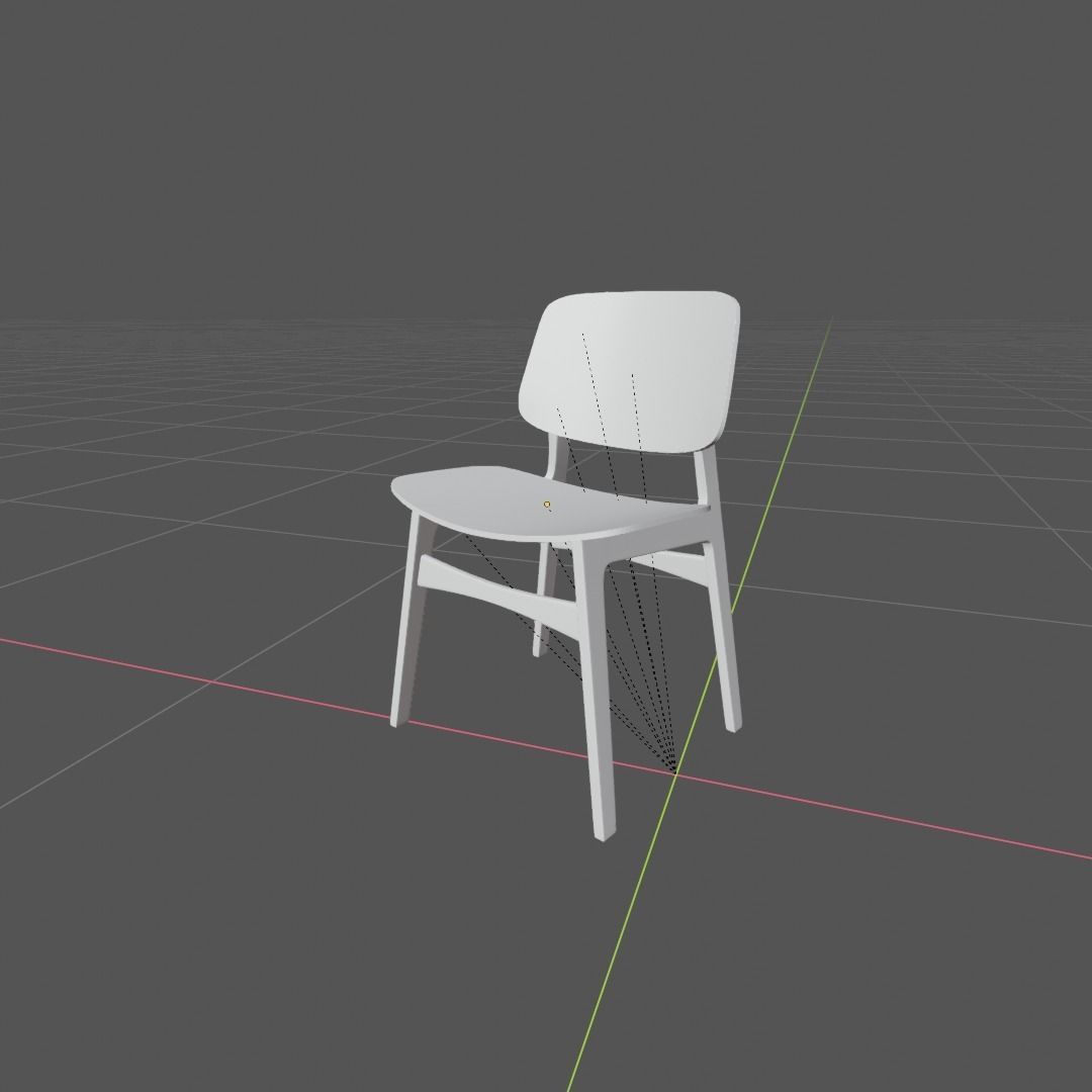 Soborg Chair Free 3D model_2