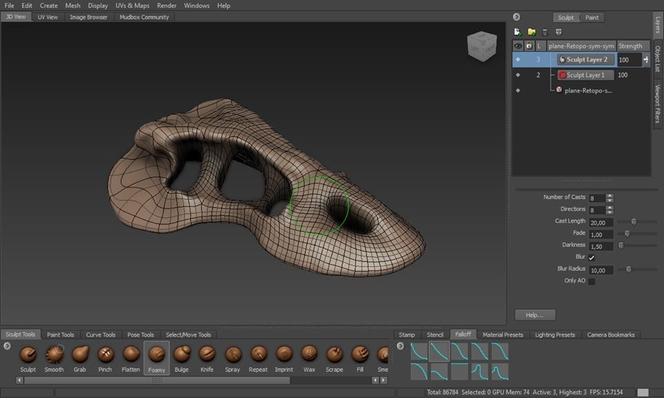 Komodo Dragon Skeleton  3D print model_9