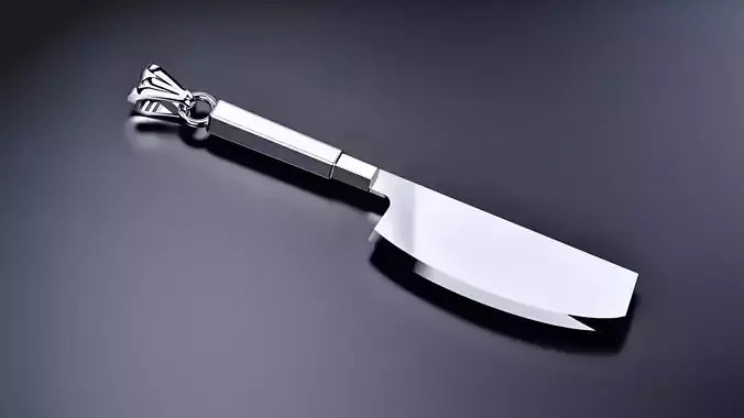 Japanese SUSHIKIRI Knife Pendant  3D print model