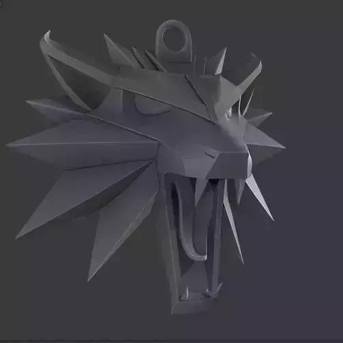 3D Printable Witcher Medalion