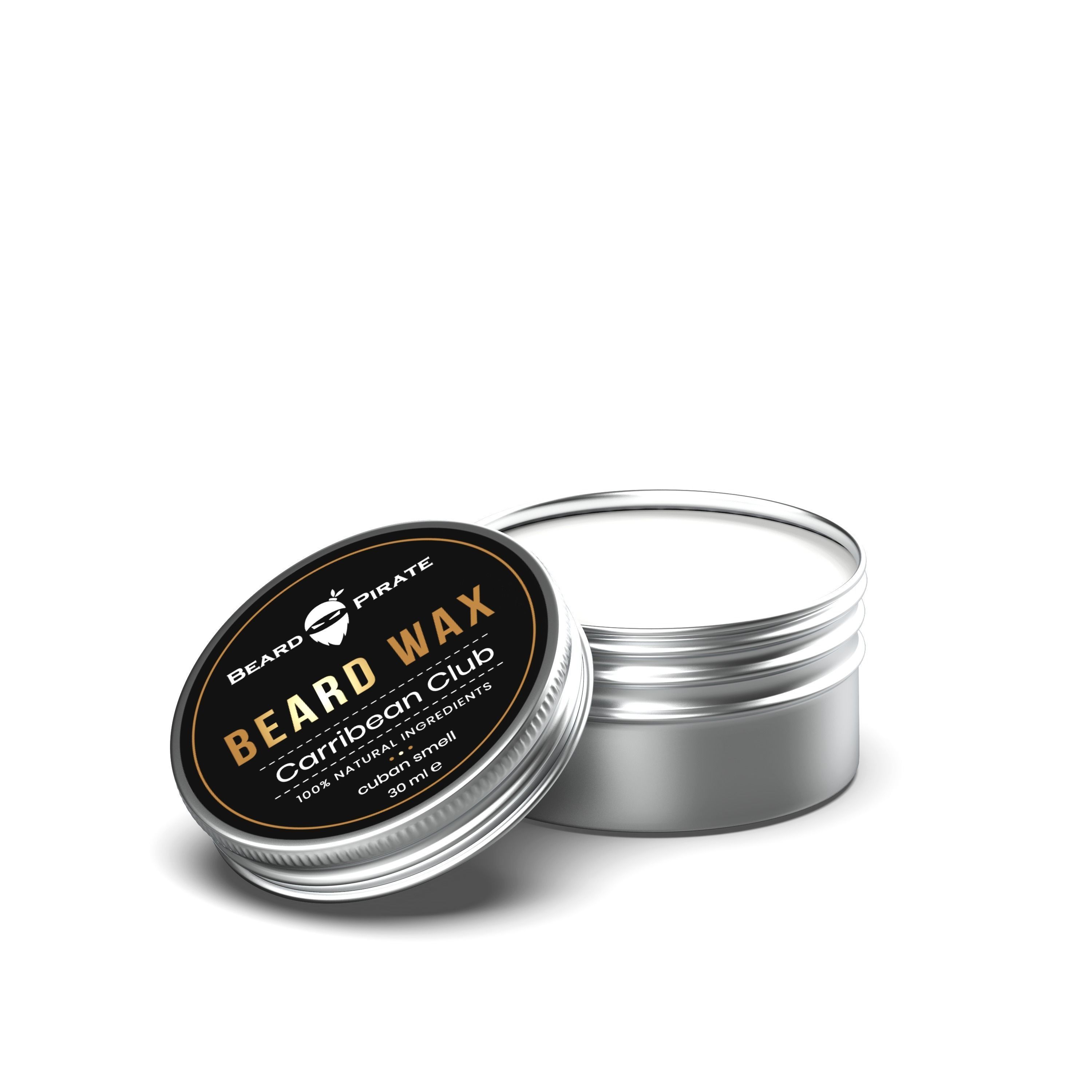 beard product Low-poly 3D model_5