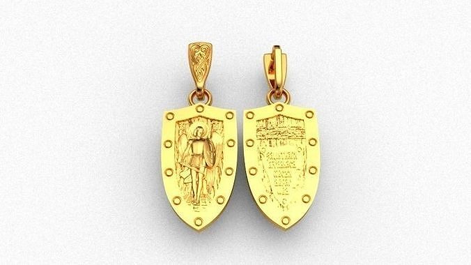 Saint Michael the Archangel 3D print model