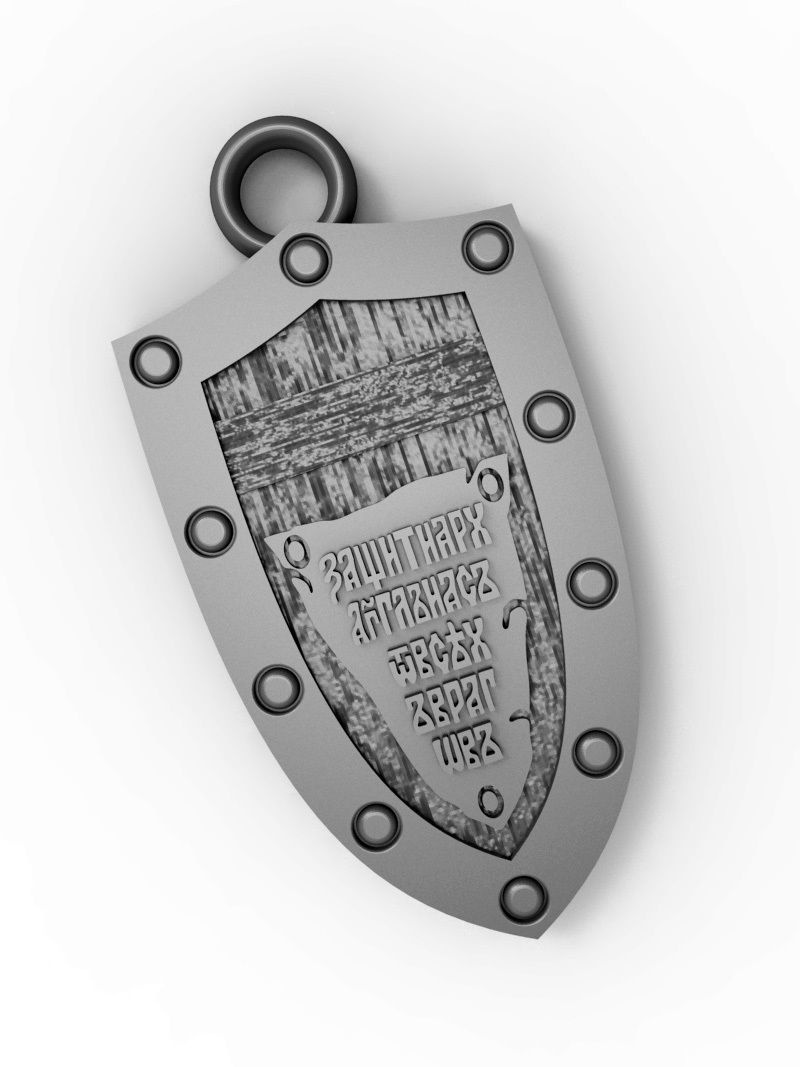 Saint Michael the Archangel 3D print model_4