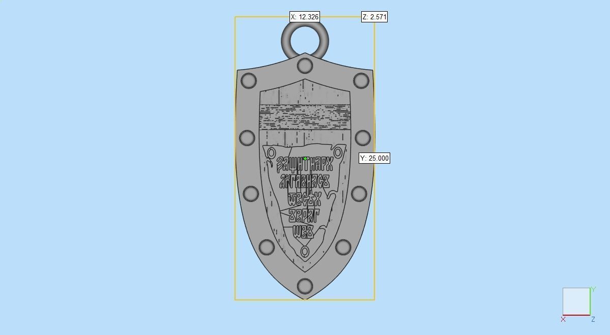 Saint Michael the Archangel 3D print model_6