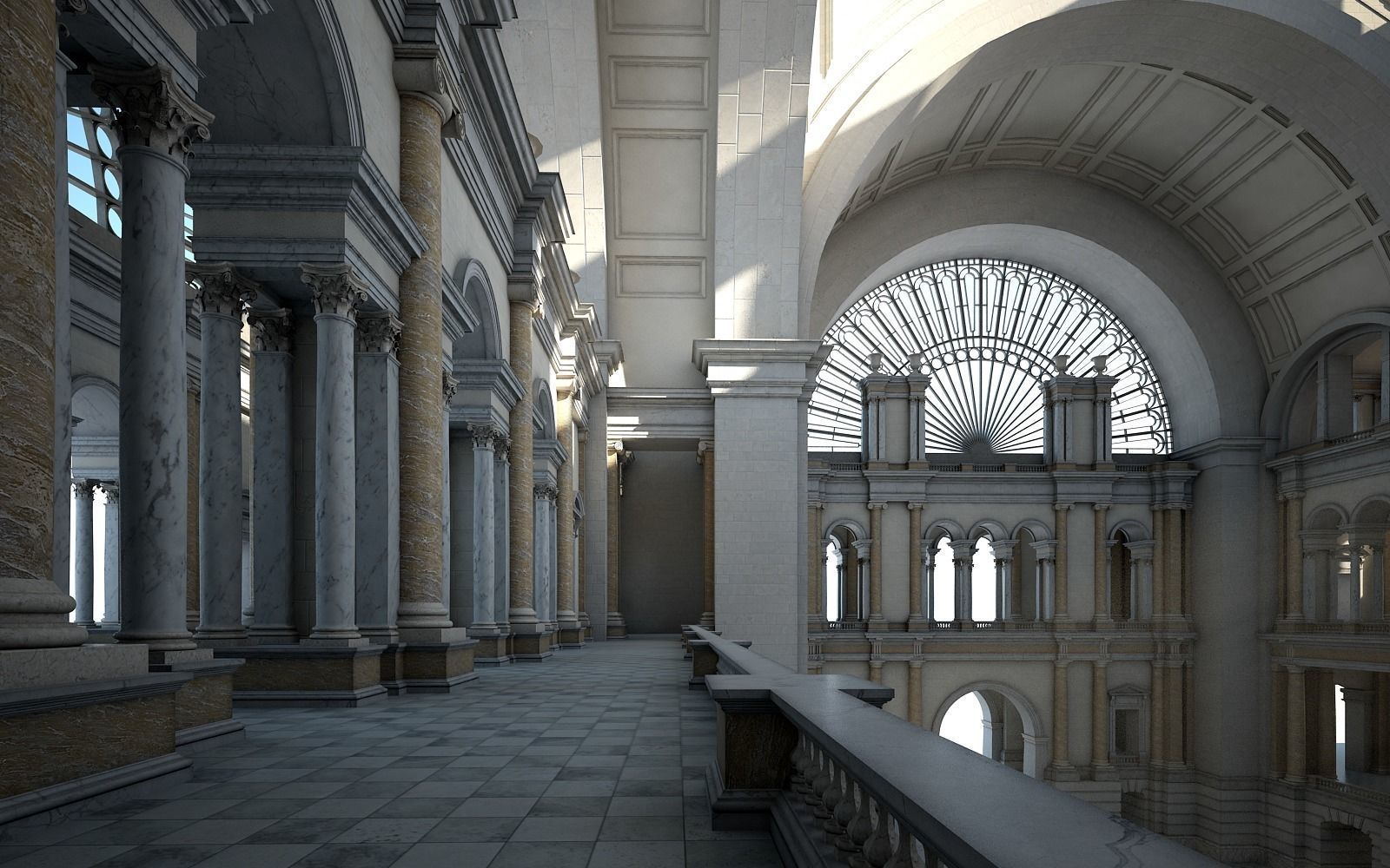 Great Hall 3D model_13