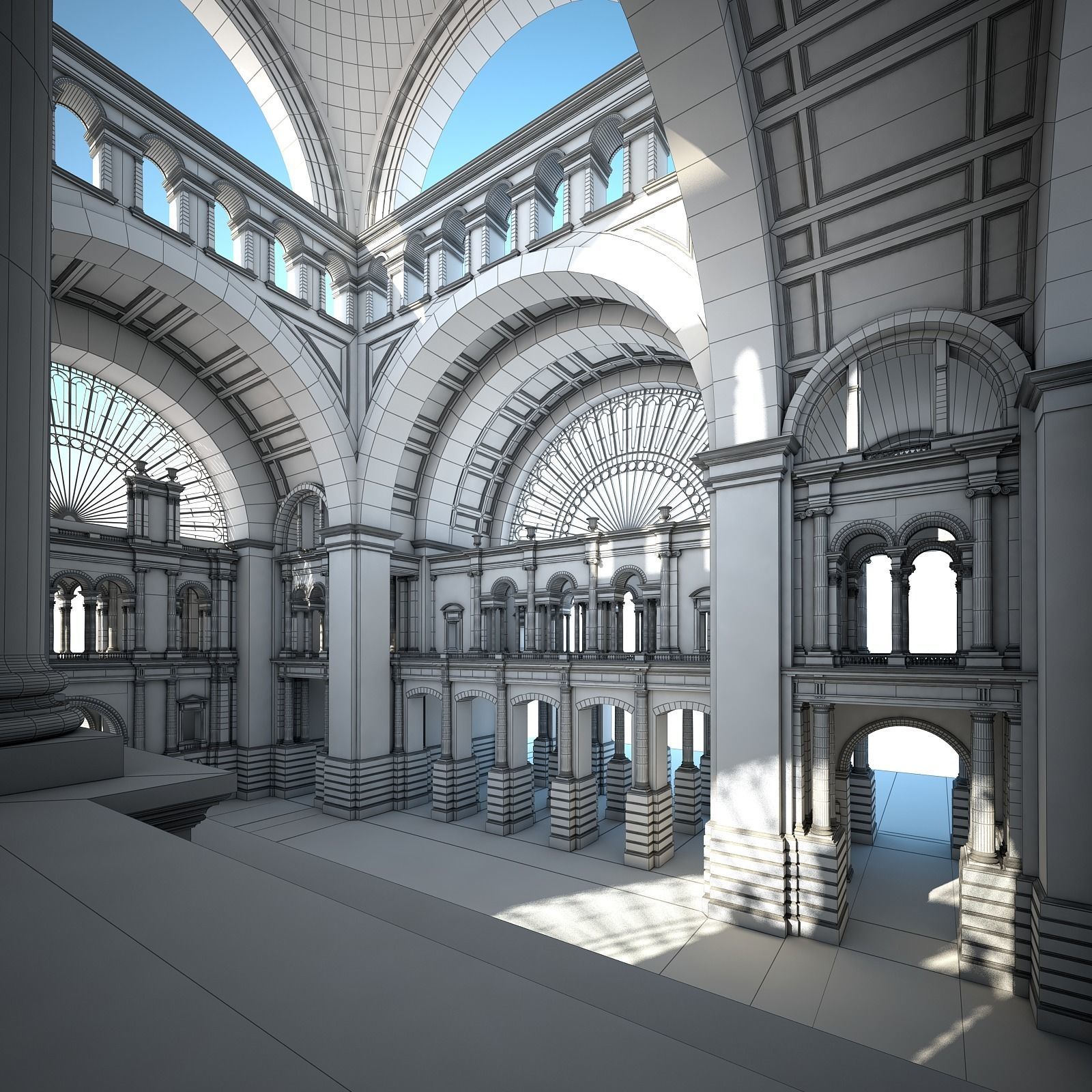 Great Hall 3D model_32
