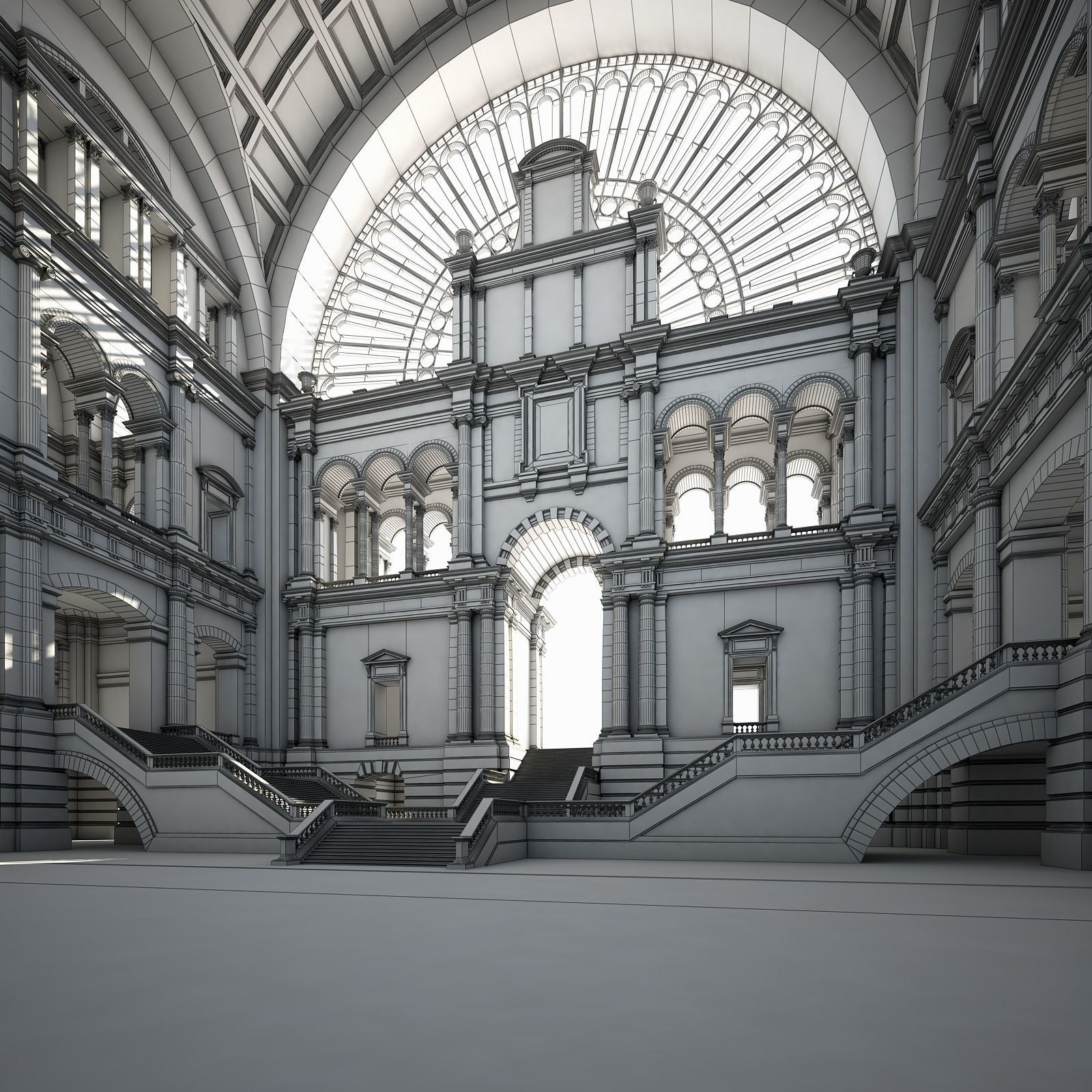 Great Hall 3D model_22
