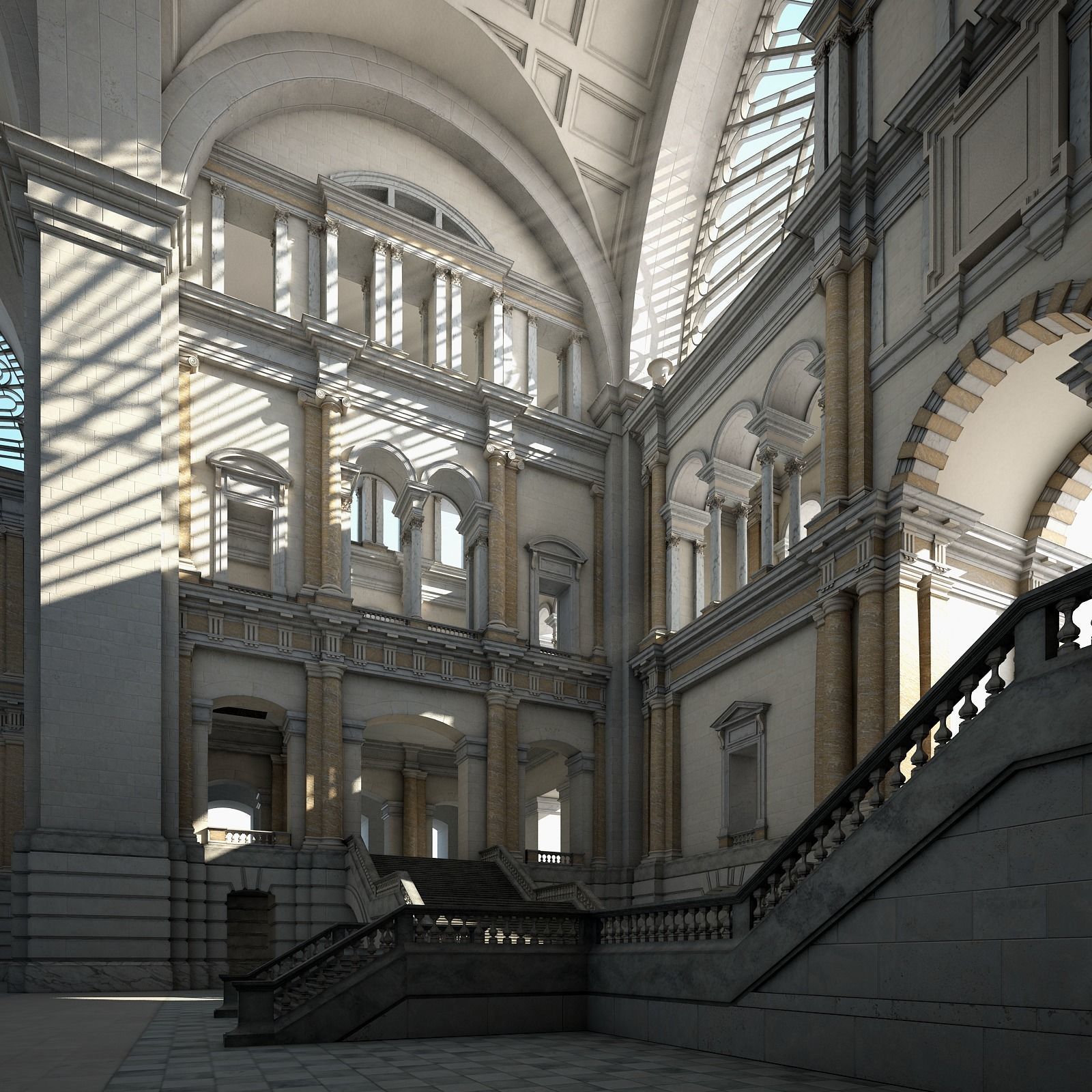 Great Hall 3D model_7