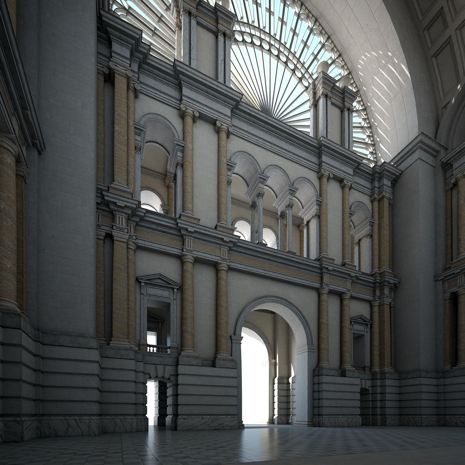 Great Hall 3D model_17