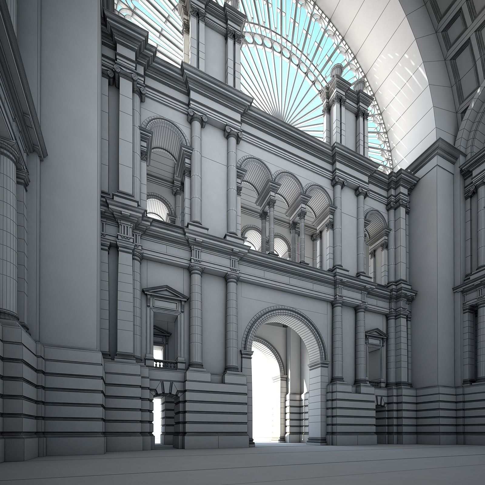 Great Hall 3D model_35