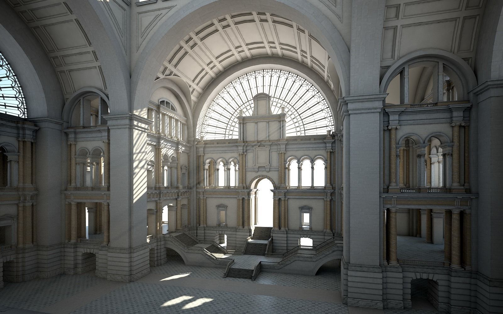 Great Hall 3D model_14