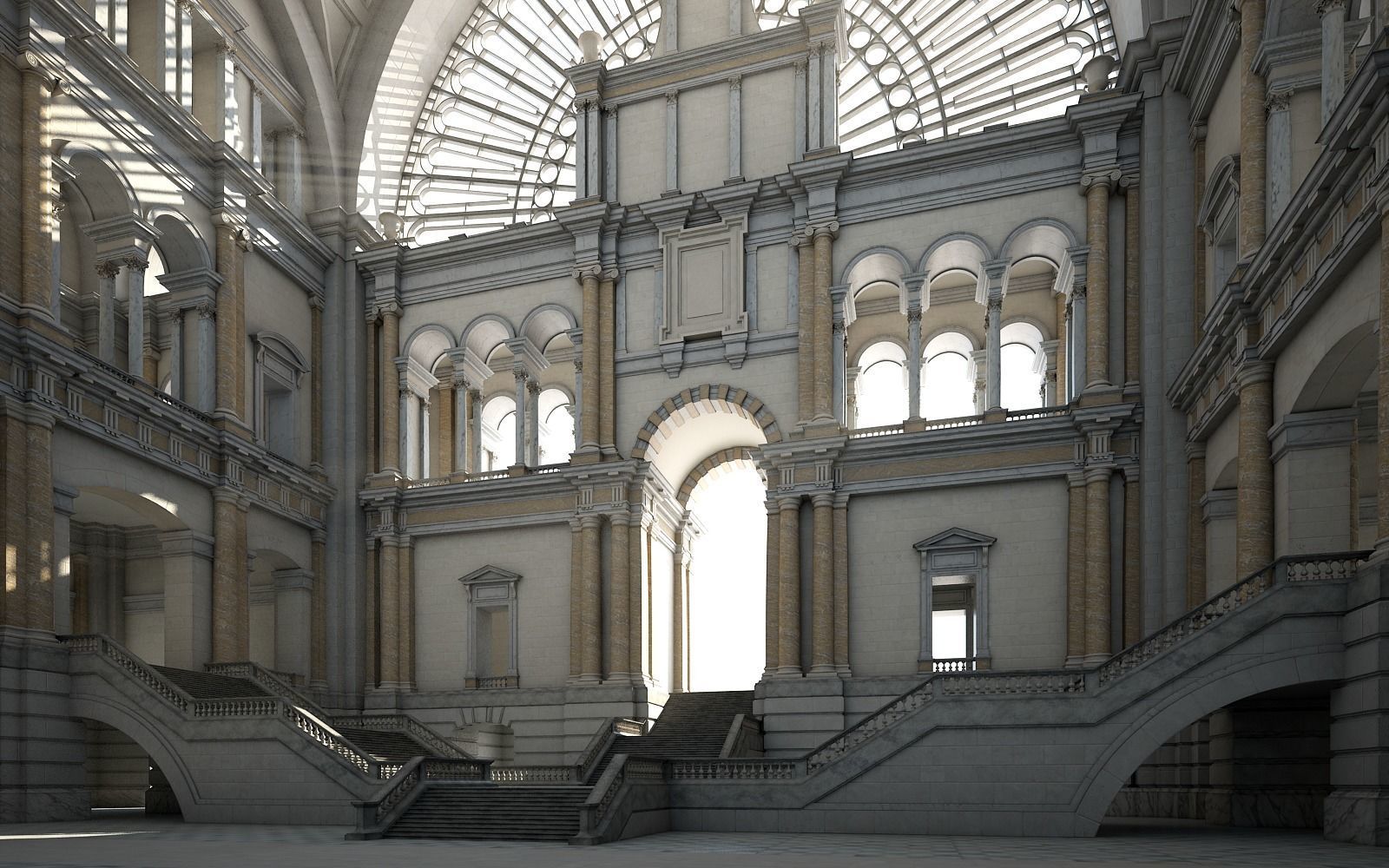 Great Hall 3D model_4