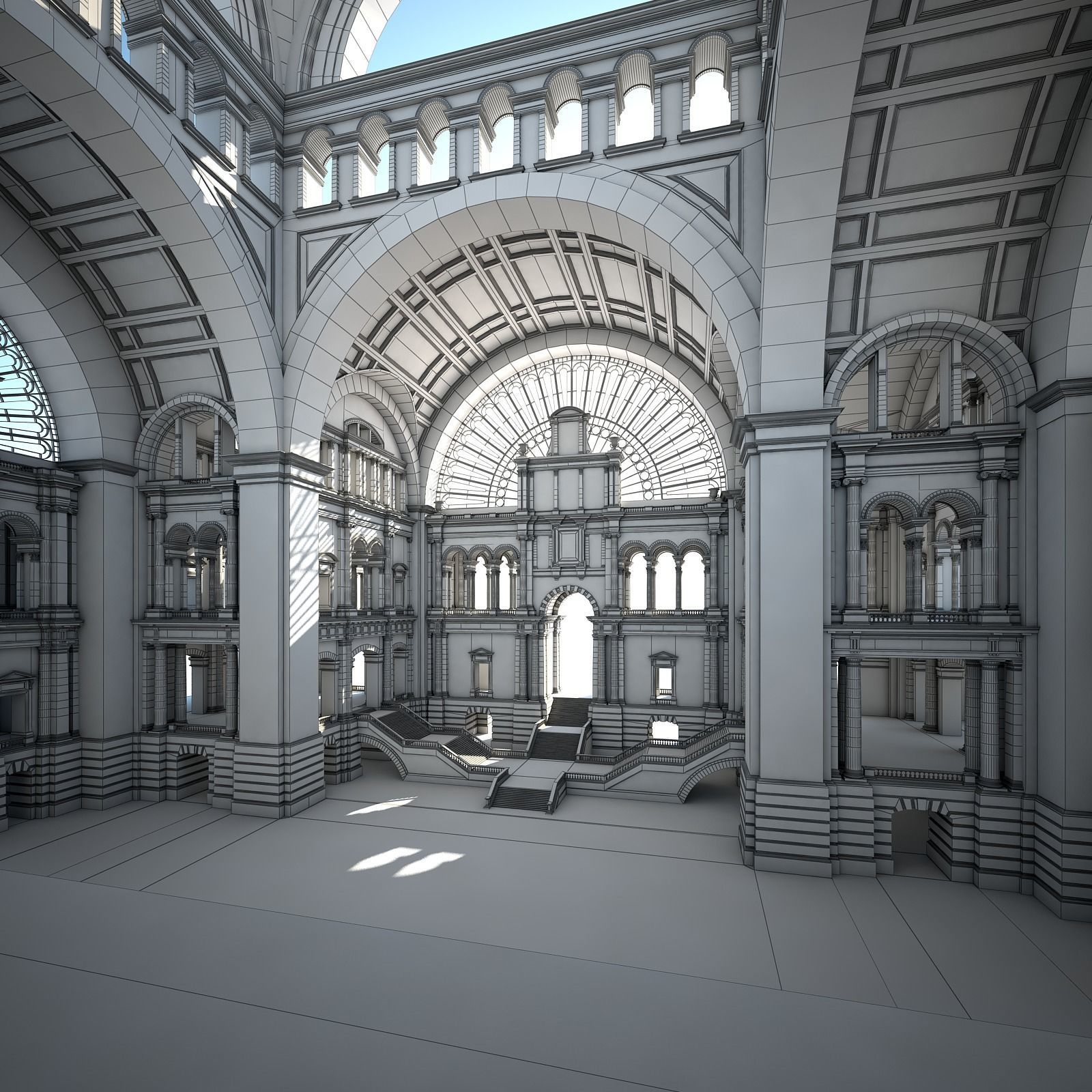Great Hall 3D model_33