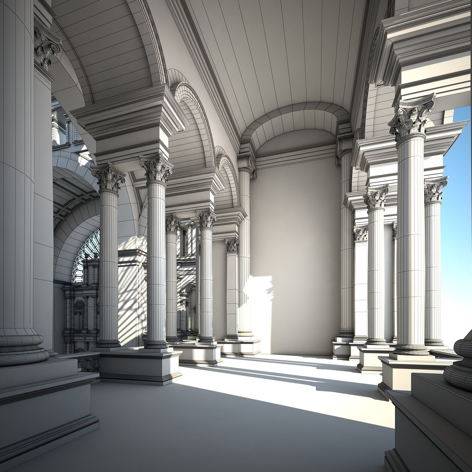 Great Hall 3D model_37