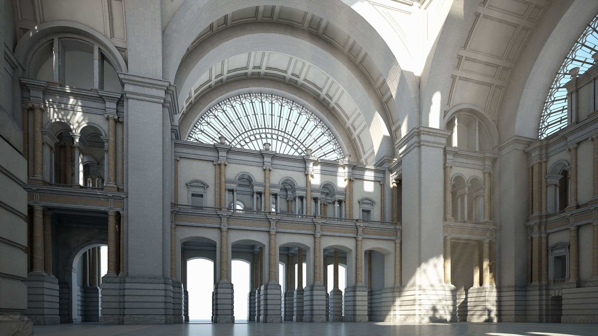 Great Hall 3D model_1