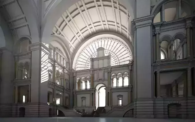 Great Hall 3D model