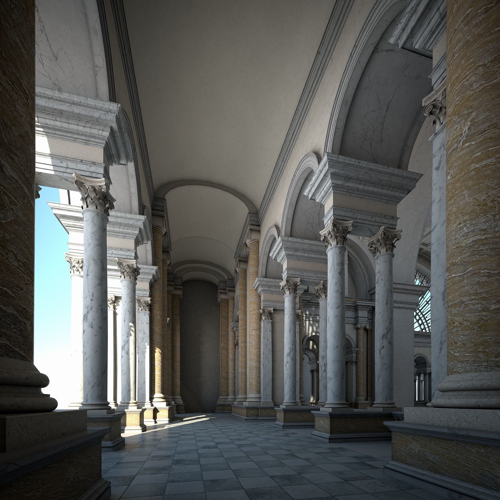 Great Hall 3D model_19